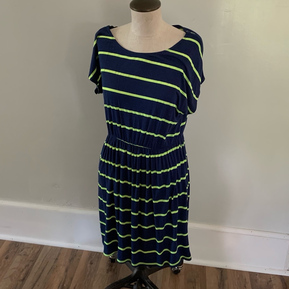 Striped T-Shirt Dress